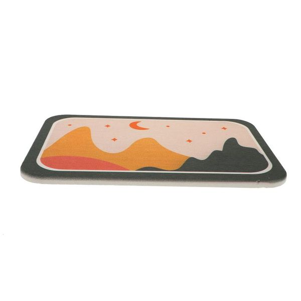 

bath mats 1 pc absorbent table kitchen bathroom non-slip mat lightweight holder (assorted color)