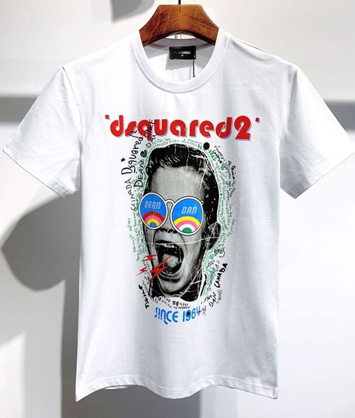 

mw21luxury men's t-shirt hip hop printing short sleeve t-shirt summer new round of luxury men's cotton t-shirt wholesale, White;black