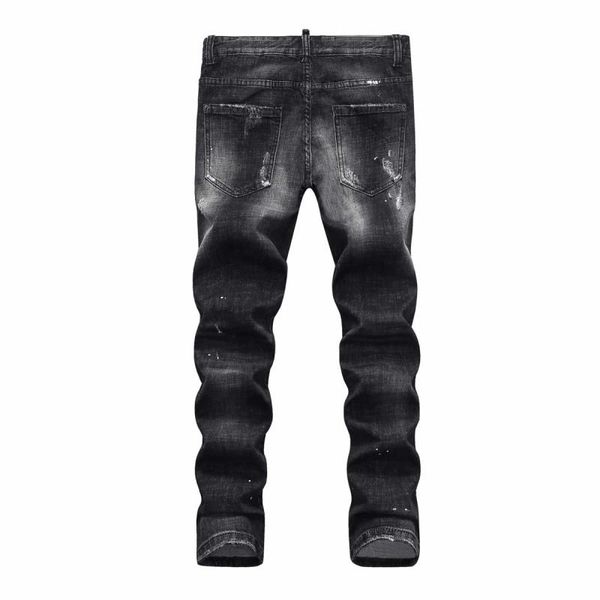 

mens rock version the denim black revival jeans pants new designer fashion luxury bike moto brand ripped italy ukuco