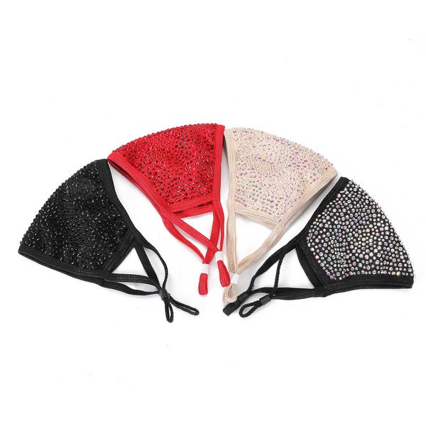 

jakijayi dust inlaid with water drill fashion party personalized mask