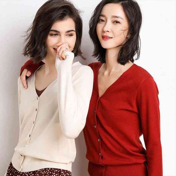 

plus size slim casual women womens sweaters fashion solid long sleeve v-neck autumn cardigans simple single-breasted knitted sweater, White;black