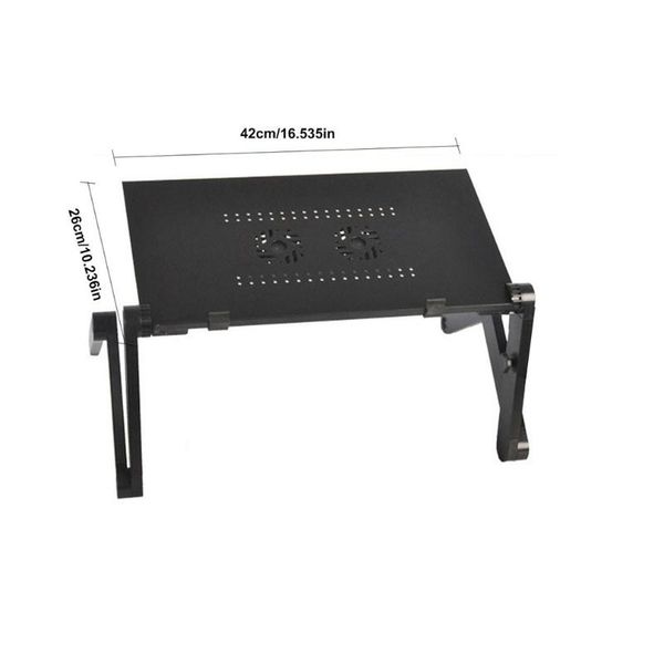 

electric fans lapdesk magnesium alloy abs with dual collapsible no installation required one second lock place your