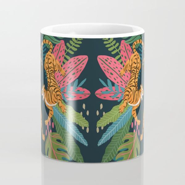 

mugs jungle cats - roaring tigers coffee mug