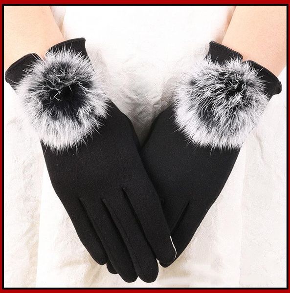 

ski gloves women's plush warm snow snowmobile boarding everyday work winter
