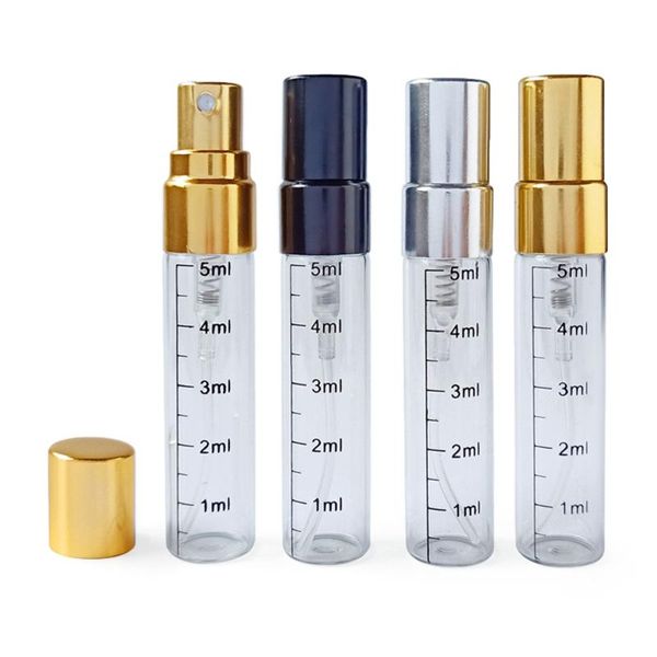 

storage bottles & jars 10 pcs transparent scale empty perfume sprayvaporizer portabletravel cosmetic toner hydrosol containers atomizer bott