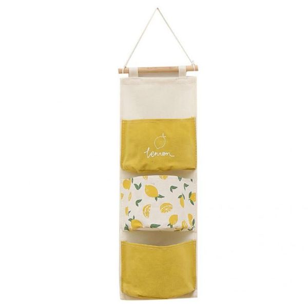 

storage boxes & bins 4 colors good wall mounted container bag practical hanging thick for living room