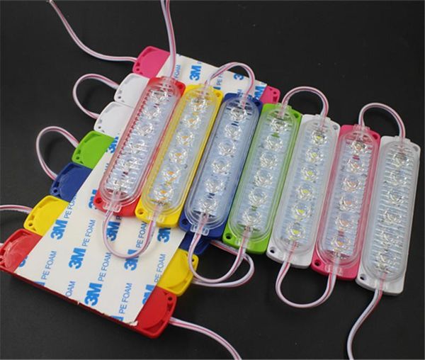 

led module light dc12v/dc24v 1.2w 150lm smd2835 6ed 104mm*25mm waterproof ip65 truck light long vehicle warning contour