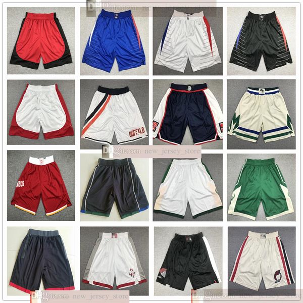 Alta qualità ! Nuovi pantaloncini da basket cuciti 2021 nuovi pantaloncini sportivi da uomo pantaloni college bianco nero blu rosso verde pantaloncini sportivi S-XXL