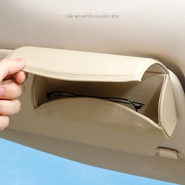 

other interior accessories automobiles glasses case sunglasses storage box 4 colors auto holder sun visor