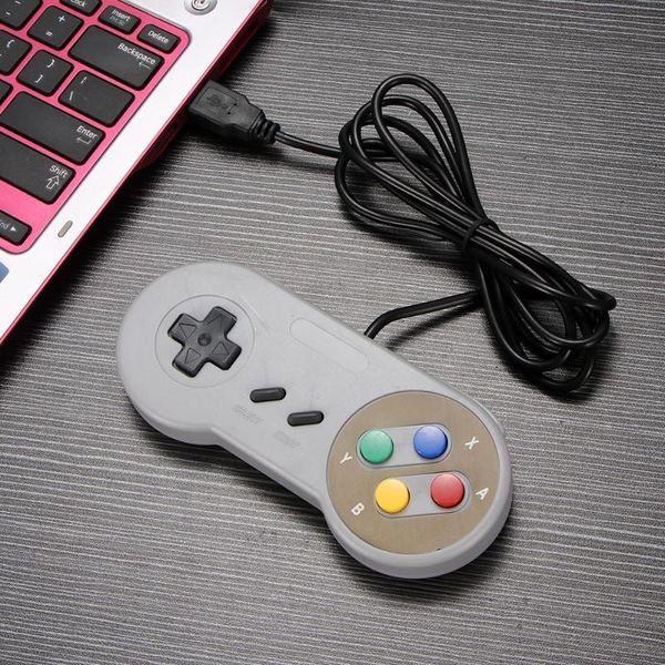 

game controllers & joysticks usb controller gaming joystick gamepad for snes pad mac computer control plug and play