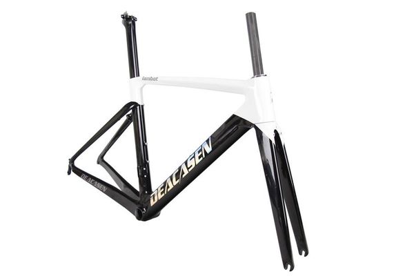 

bike frames carbon road frame 2021 deacasen qr release model di2&mechanical frame+fork+seatpost +headset+clamp bicycle for sale