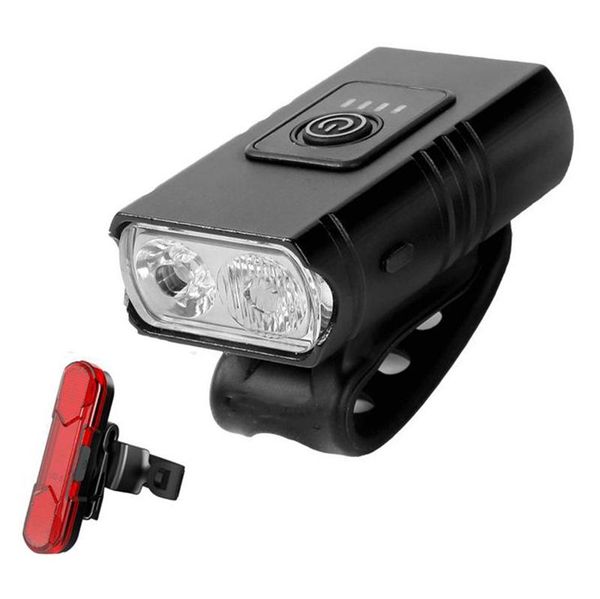 

bmdt-bike lights usb rechargeable cycle lights waterproof front light and back rear,bike light for all bicycles,mountain,road