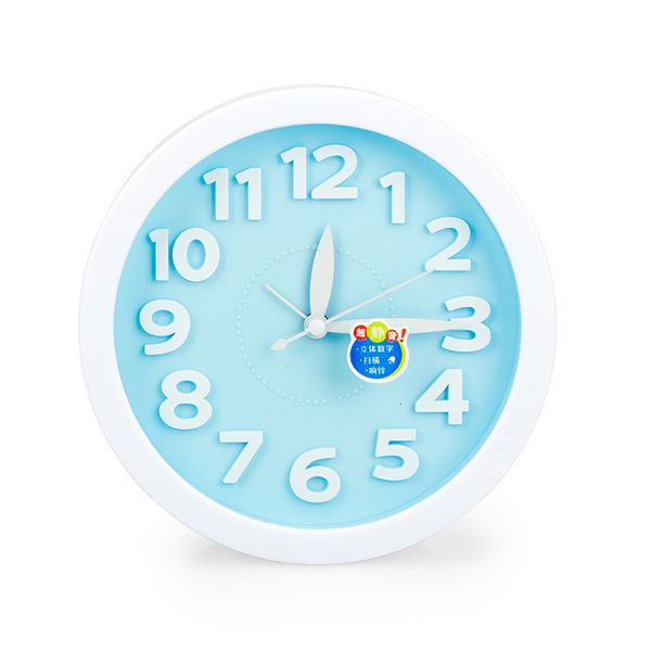 

fashion creative candy color simple stereo digital silent alarm clock