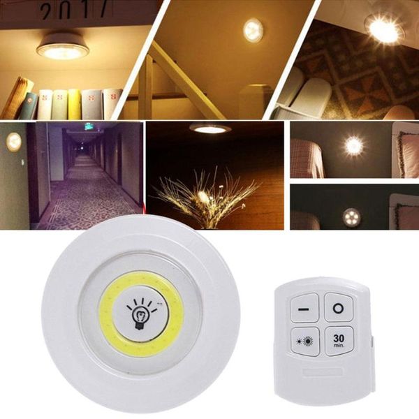 

cob remote control pat light touch switch cabinet light wireless night touch corridor