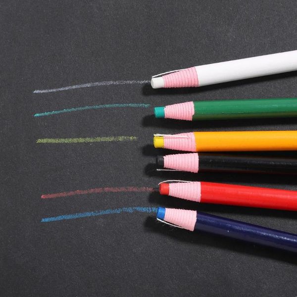 

diamond painting 6pcs/set cut-fabric marker pen sewing tailor's chalk pencils garment pencil for tailor accessories