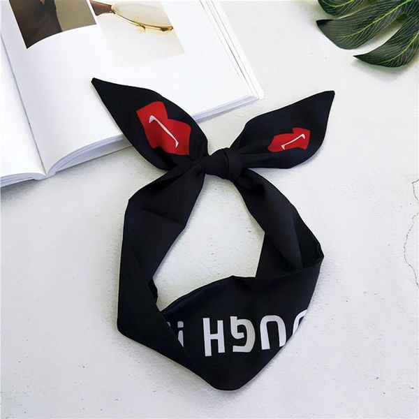 

scarves scarf women neckerchief skinny silk for ladies handbag ribbons head womens tie, Blue;gray