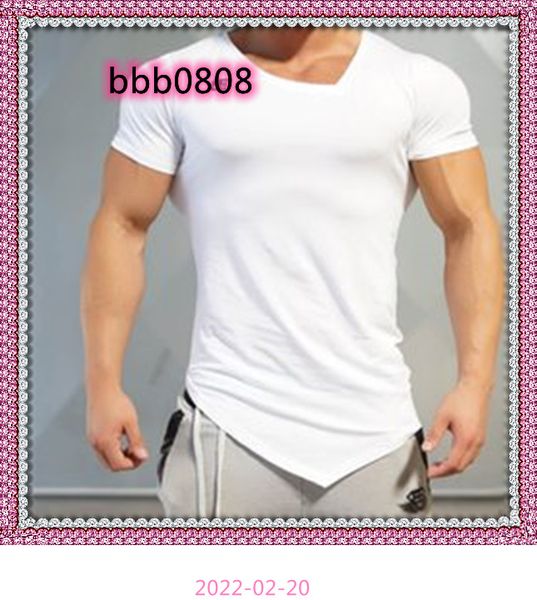 

sport fashion fitness clothing t-shirt men fashion tee casual shirt bodybuilding tshirt gyms cotton, White;black