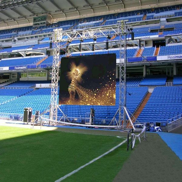 

p4.81 outdoor led display board, 500x1000mm die-cast aluminum cabinet, high-definition full-color screen factory customization