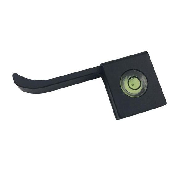 

black shoe thumb-up grip with level vial for all micro- camera