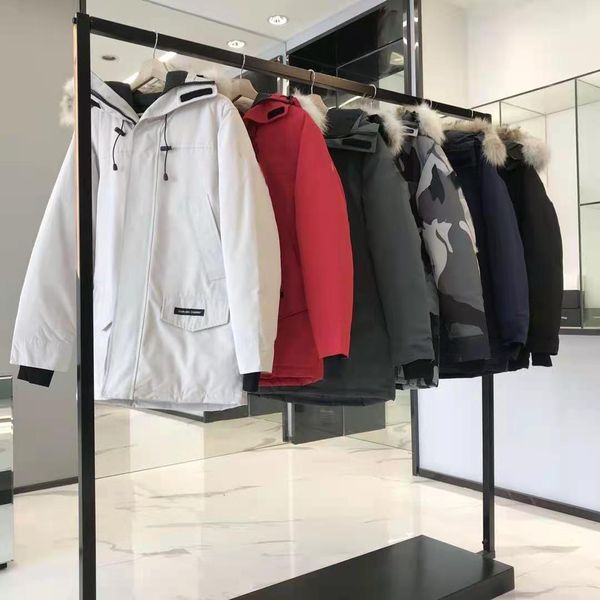 

Down Jacket 2021 Canadian Men's 13 Winter Veet Work Clothes Couple Men, Black