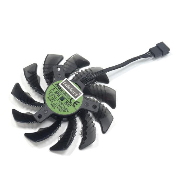 

75mm t128010su 0.35a cooler fan for gigabyte gtx 670 680 760 ti g1 gtx 770 780ti fan titan video card cooler