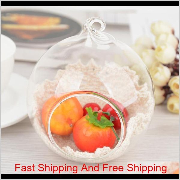 

80mm romantic hanging tealight holder glass globes terrarium wedding candle holder candlestick vase hom qylxdt dh_seller2010