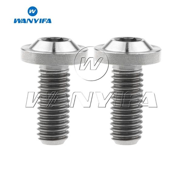 

bike brakes 2pcs titanium ti m8x20 25mm plum head bolts for bicycle fastener