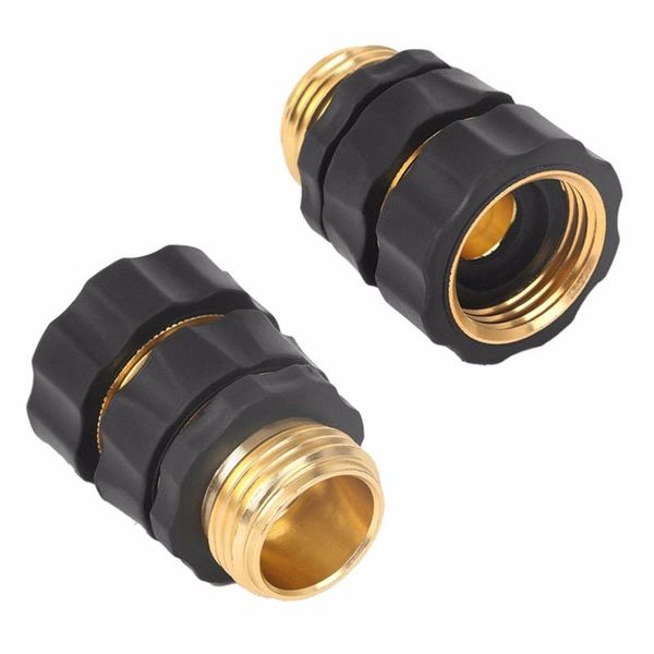 

watering equipments 3/4 inch garden hose fitting quick connector male and female set, 2 set