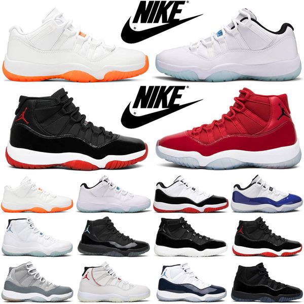

fashion 11 11s men women basketball shoes bright citrus bred legend blue low jubilee cool grey concord 45 space jam mens trainers sports sne