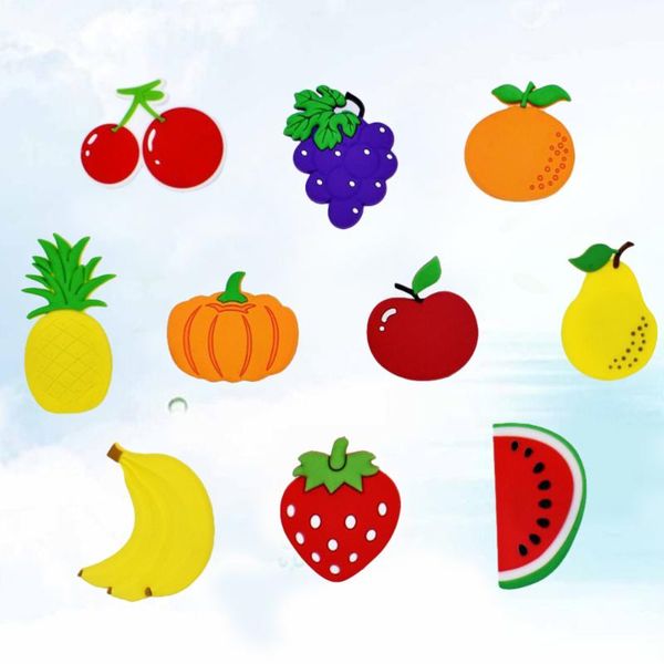 

fridge magnets 10pcs creative fruit shape magnet sticker cartoon home decoration