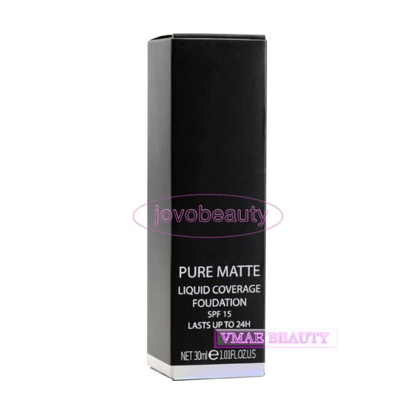 

foundation liquid full cover 5 colors 30ml face custom cosmetics hd waterproof matte makeup