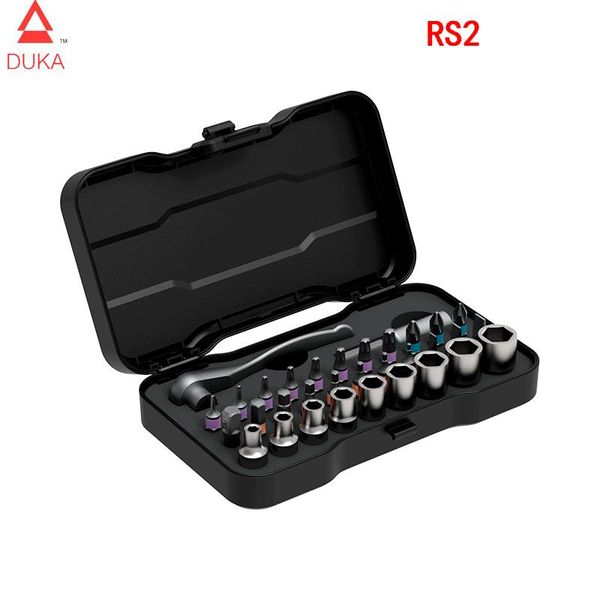 

smart home control 2021 duka atuman rs2 33 in 1 multi-purpose ratchet wrench screwdriver s2 magnetic bits set diy household repair tool