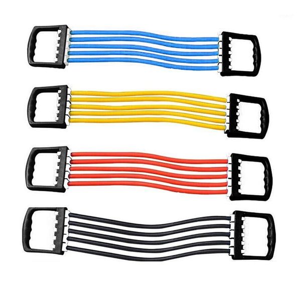 

gym fitness yoga body building sports pull strap strength training chest expander puller exercise resistance bands tube1