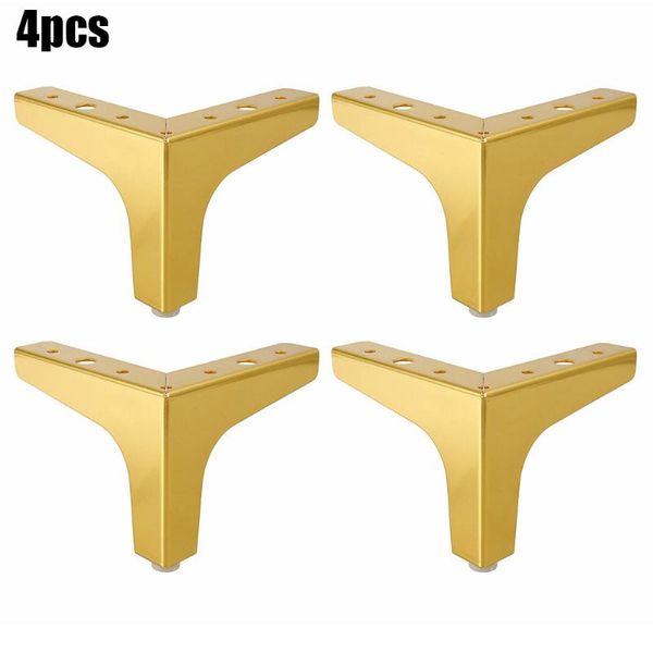 

chair covers 4inch 10cm furniture sofa legs modern metal diamond triangle feet diy 100% brand and