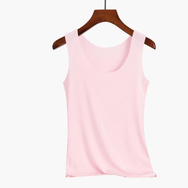 

camisoles & tanks summer seamless women tank camisole ice silk quick dry ladies thin vest elastic cool undershirt sleeveless t-shirt sin, Black;white