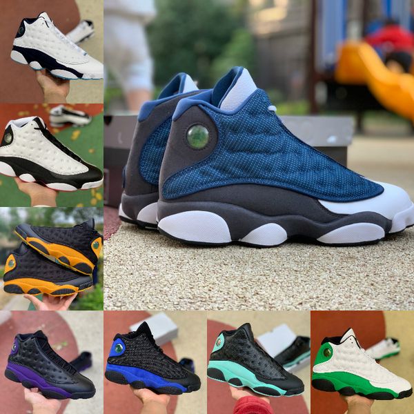 

jumpman 13 13s basketball shoes mens high flint bred island green red dirty hyper royal starfish he got game black cat court purple chicago