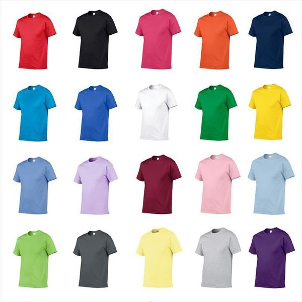 

xs xxl cotton solid mens color gym fitness male soft breathable tees man sports clothing, White;black