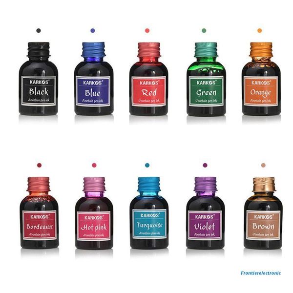 

fountain pens 1 bottle pure colorful 30ml pen ink for refilling inks stationery school supplies