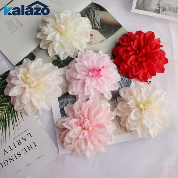 

simulation dahlia head peony flower fake flower diy living room decoration home placement background