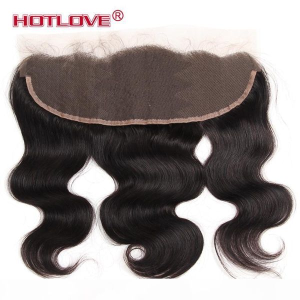 

body wave virgin hair ear to ear pre plucked lace frontal closure with baby hair part brazilian peruvian mongolian virgin human hair, Black