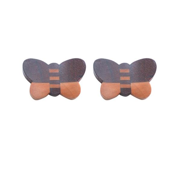 

4pcs chopstick rest rack stand holder shape design for home restaurant l (coffee + brown)