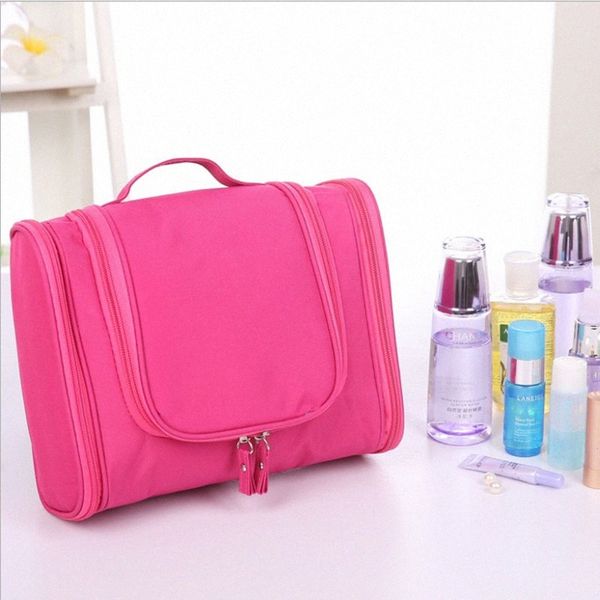 

cosmetic cases travel outdoors hand-held hook rinse bag oxford cloth waterproof make-up bag korean large capacity packet omadnn h8np#