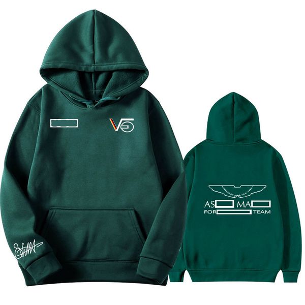 

2021 formula one f1 racing fan hooded sweatshirt men's spring and autumn plus size can be customized with the same sweater