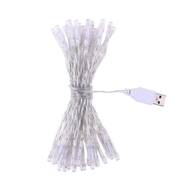 

decorative objects & figurines led string light usb party lamp with clips for wedding christmas valentine po decor home outdoor