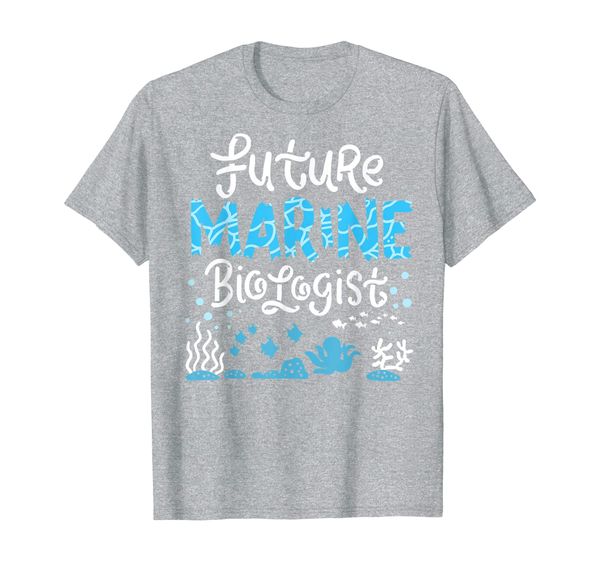 

future marine biologist t shirt marine biology student tee, White;black