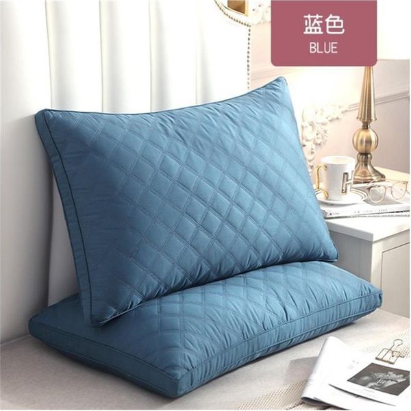 

pillow feather velvet cervical spine care el single and double neck