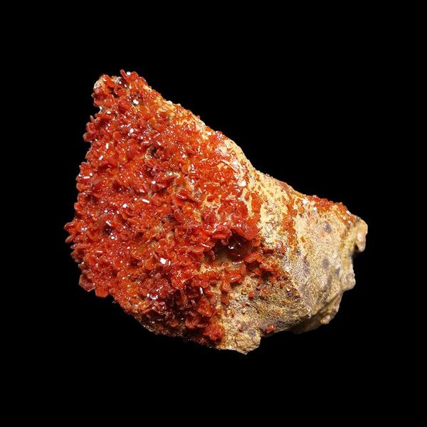 

decorative objects & figurines 213g natural stone vanadinite mineral crystal specimen home decoration from morocco a5-1