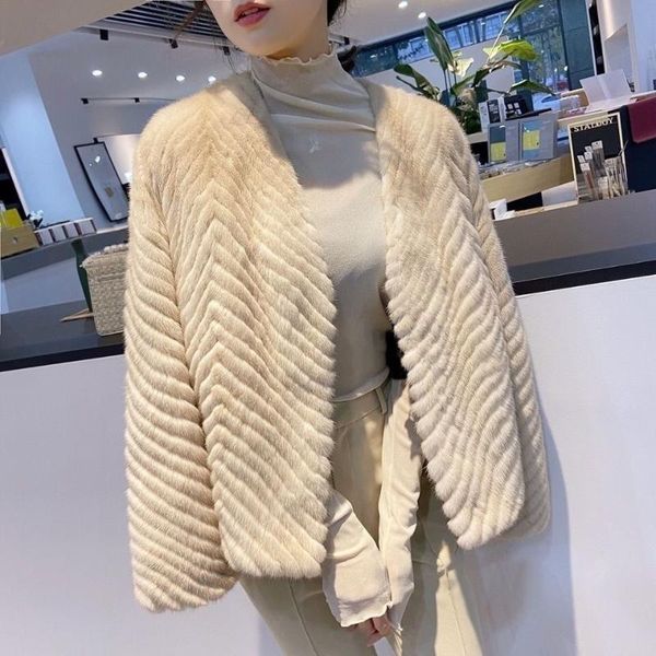 

women's fur & faux women winter casual warm coat female long sleeve imitation mink outerwear ladies loose thicken fluffy overcoat n188, Black