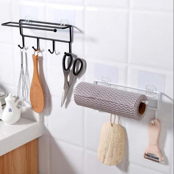 

kitchen storage & organization punch-hook wall mounted kitchenware rack accessories cabinet organizer up spoon hanger #f