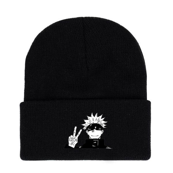 

other event & party supplies anime jujutsu kaisen hat beanies knitted gojo satoru cosplay costume one adjustable size